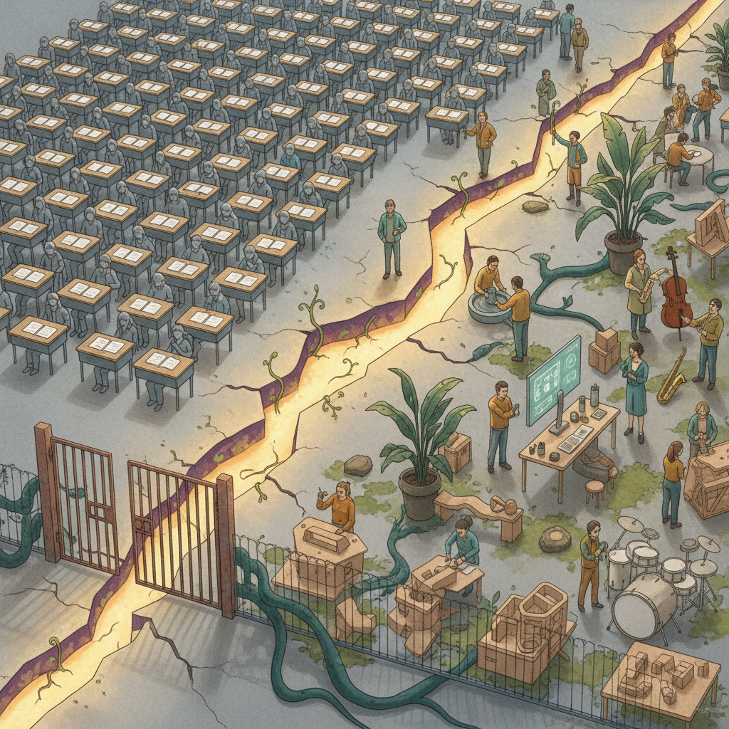 כשהמבחן הופך לגורל: מה העולם יודע על הערכת בוגרי תיכון שאנחנו עדיין מסרבים לשמוע