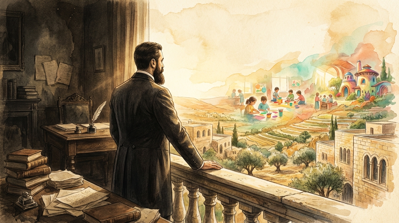 130 שנה ל"מדינת היהודים" של הרצל: על פרוגרמות, חלומות וחזון חינוכי חדש